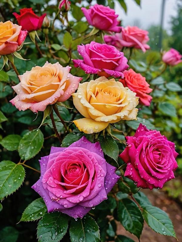 Rosensamenmischung (200 Samen) – Alte und seltene Sorten für den Hausgarten, gentechnikfrei, pflegeleichte, wunderschöne, mehrjährige Blumen