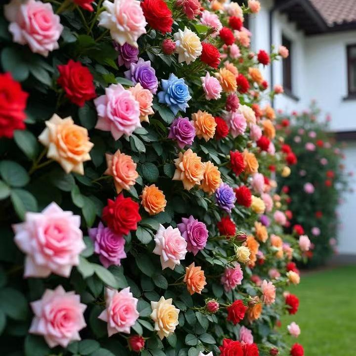 Mixed Rose Seeds (200 seeds)-Heirloom and rare varieties for the home garden, non-GMO, easy-to-grow beautiful perennial flowers