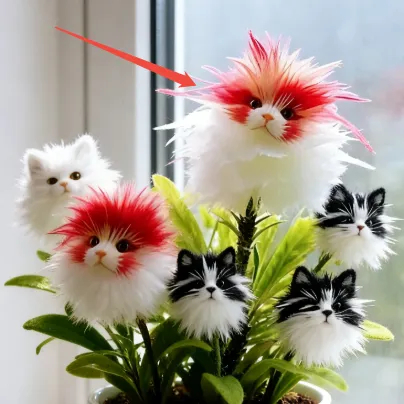 🐱🐱Magical plants! 🌈Cat's eye dazzling series