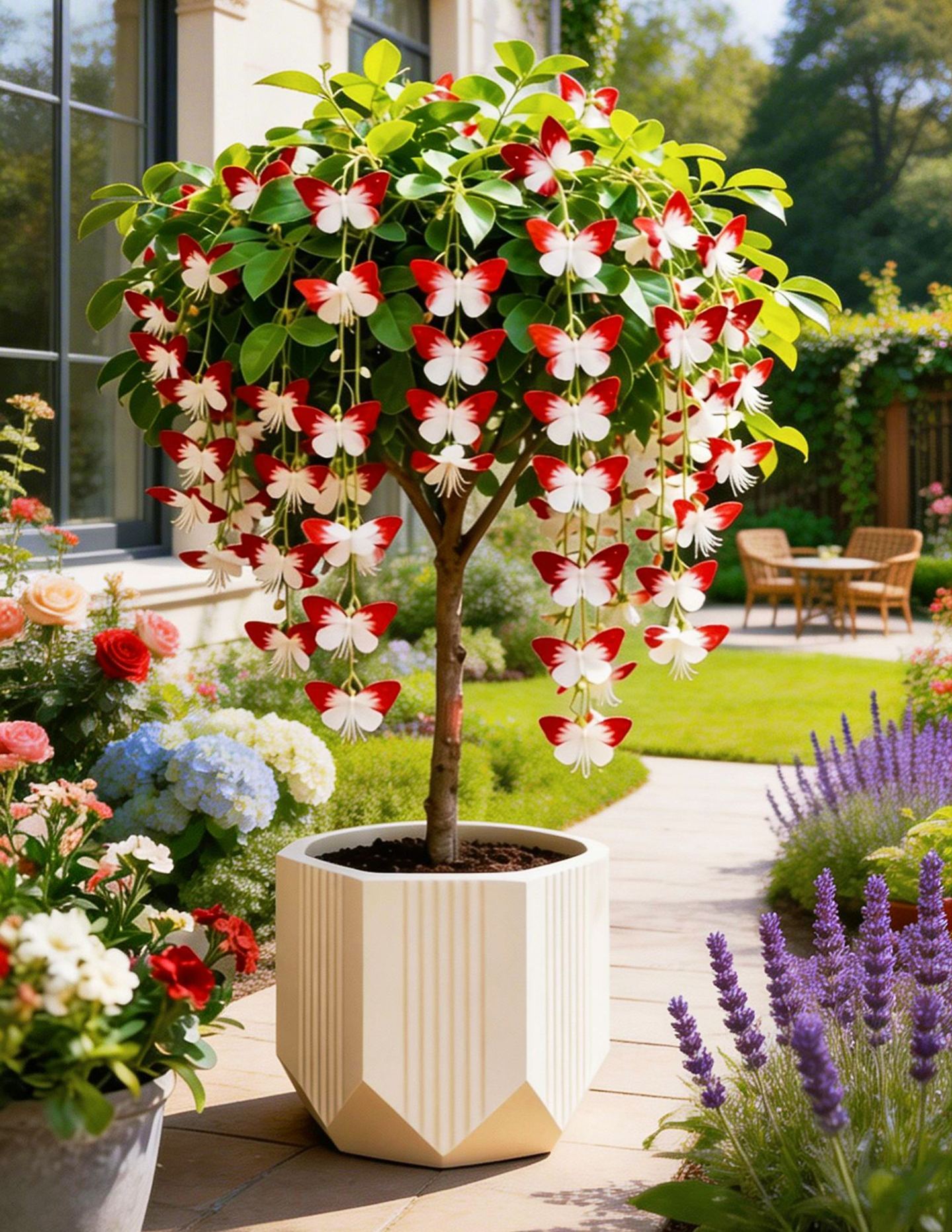 Golden Thread Hanging Butterfly Seeds