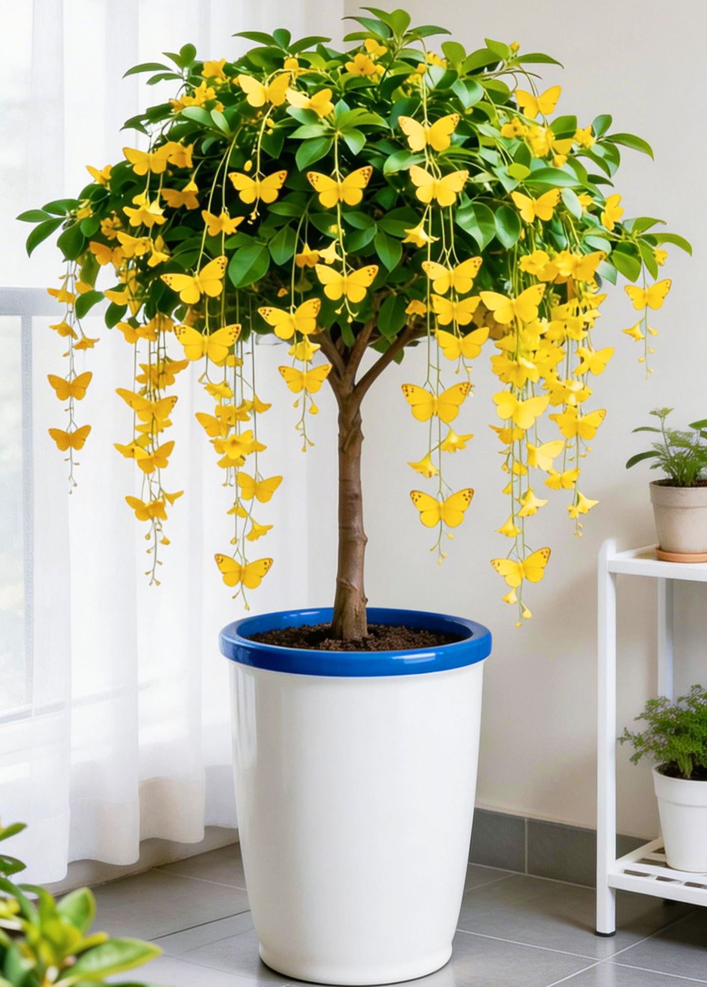 Golden Thread Hanging Butterfly Seeds