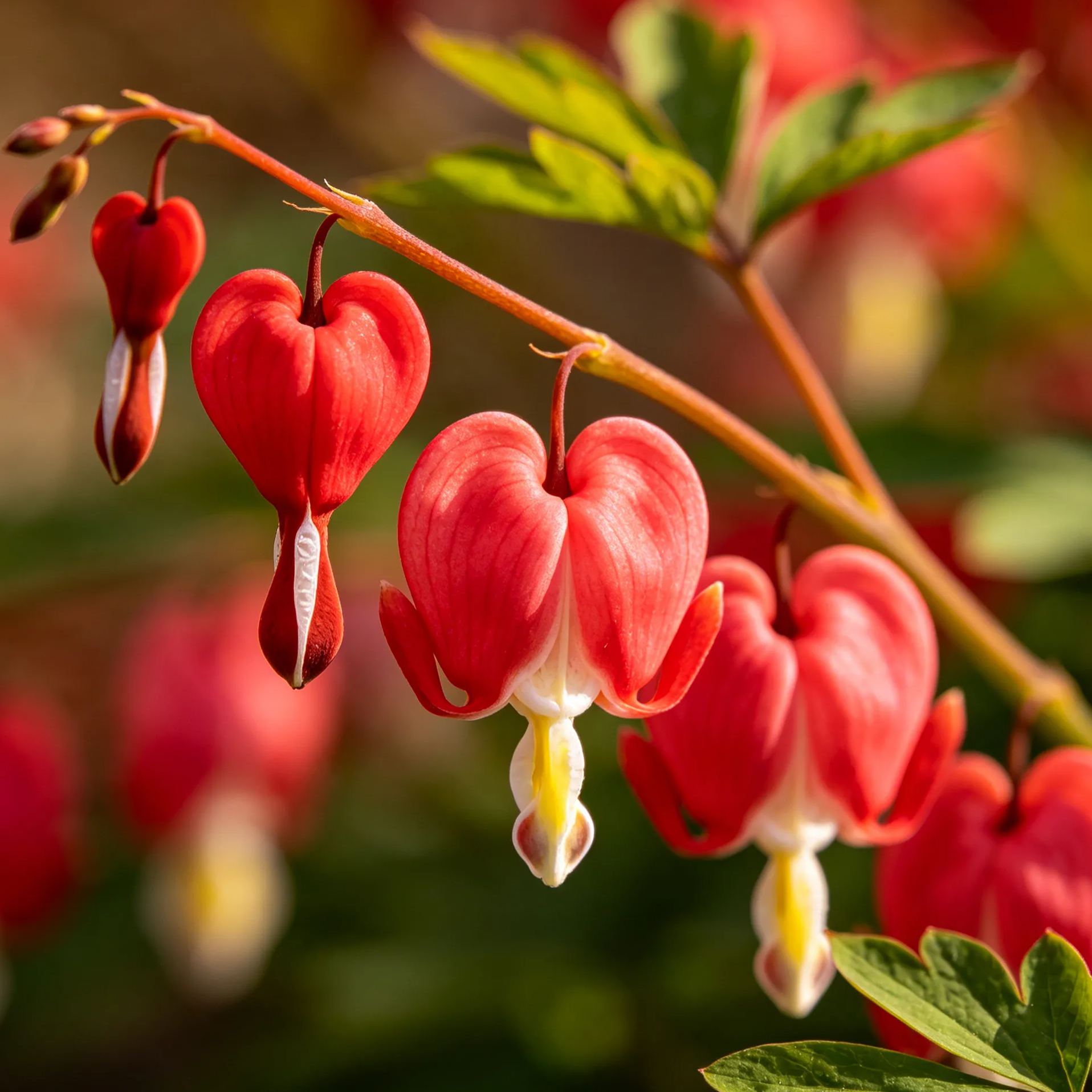 💖Blutende Herzblumen [ Romantik im Schatten: Das Herz, das in der Kälte erblüht ]