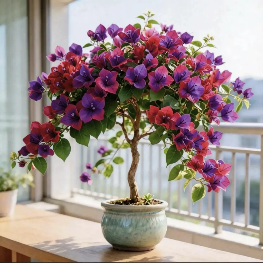 [Blooming Machine] Bougainvillea saplings, potted plants, flowering plants, year-round blooming, heat and cold resistant, easy to care for.