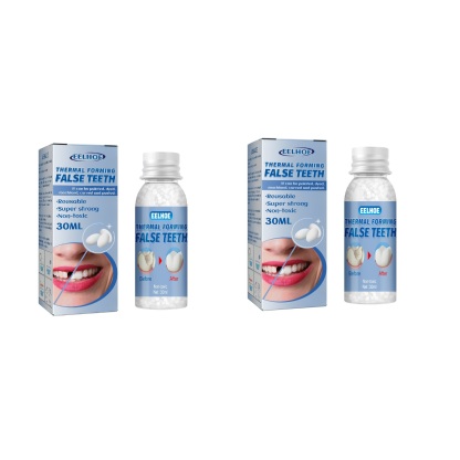 Gel Dental Moldeable EELHOE: Relleno Temporal para Dientes Rotos, Caries y Espacios | Kit de Reparación con Película Adhesiva y Láminas Dentales | Solución Reutilizable para Sonrisa Natural, Prótesis Moldeables