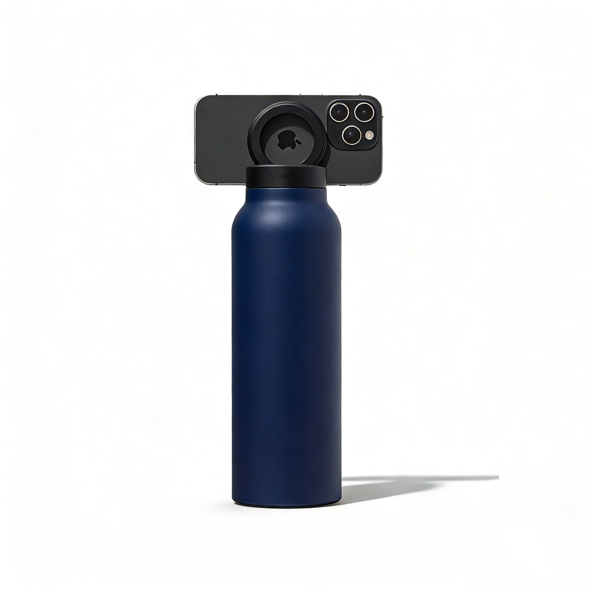 24oz Magnetic Phone Mount Insulated Bottle｜Large Capacity Sports Water Bottle · Double-Wall Stainless Steel · MagSafe Compatible