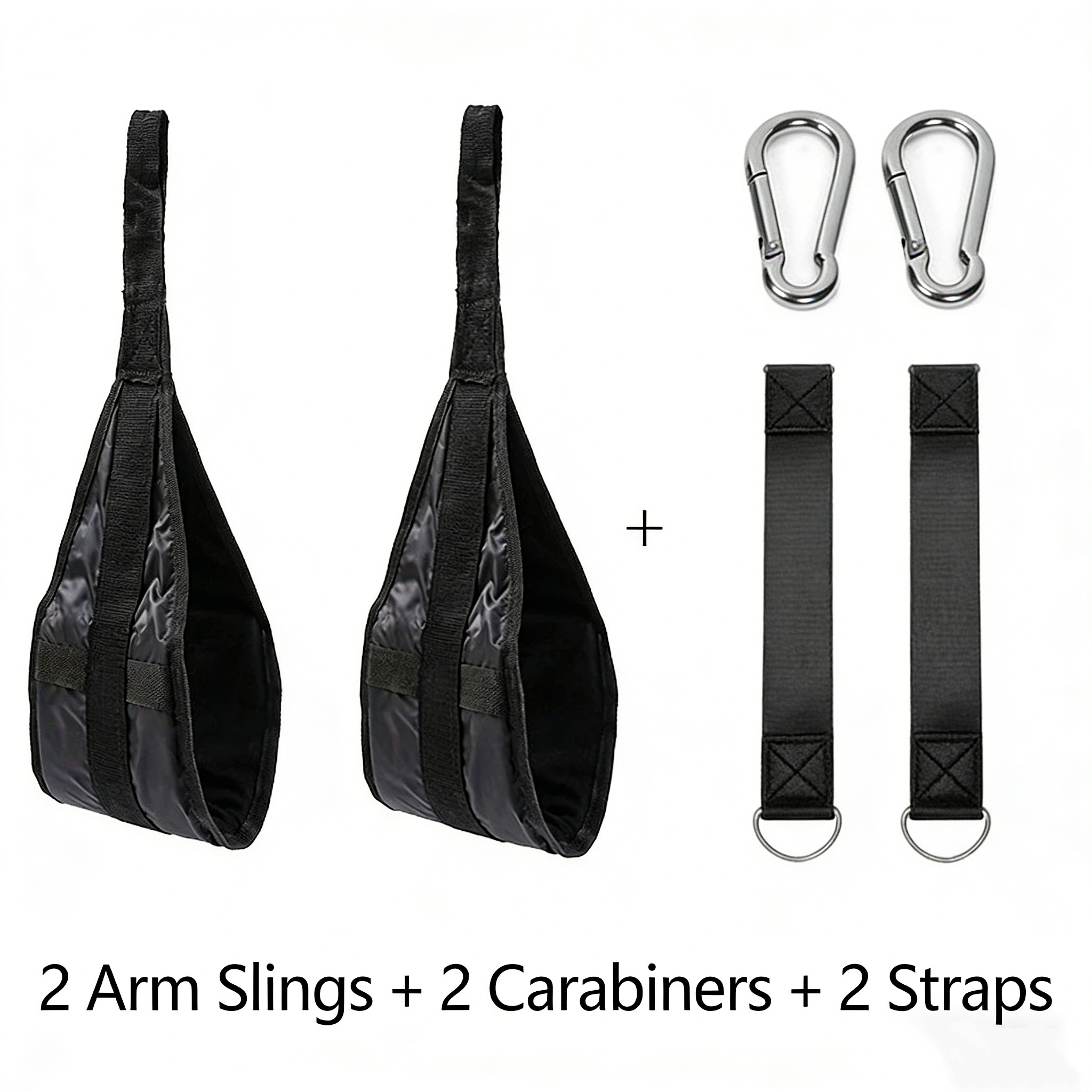 Pull-Up With Ab Training Strap, Crunches, Leg Raises, Obliques, And Hanging Exercises With Ab Strap.