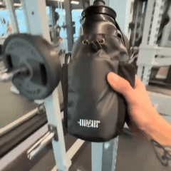 Magnetic Water Bottle Bag Bith Magnet, Large Capacity, Gym-specific Water Bottle Bag, Portable Crossbody Bag