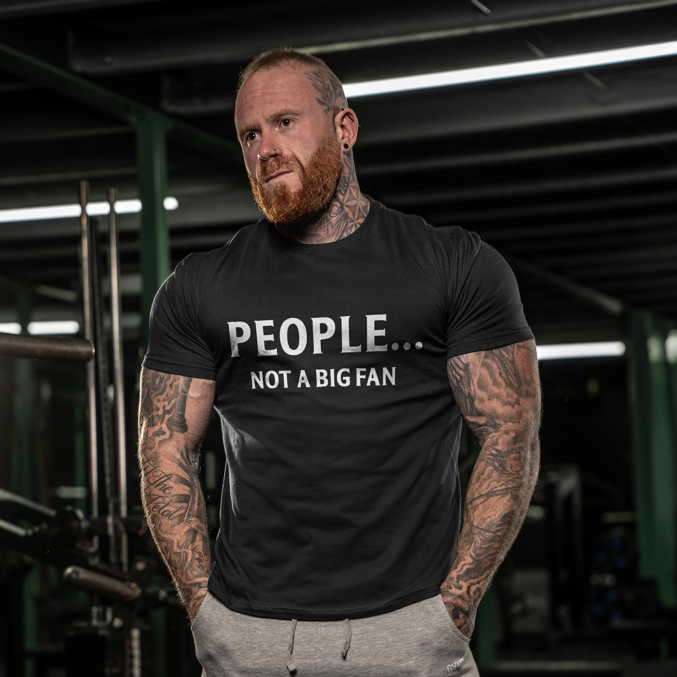 People... Not A Big Fan Printed Men's T-shirt