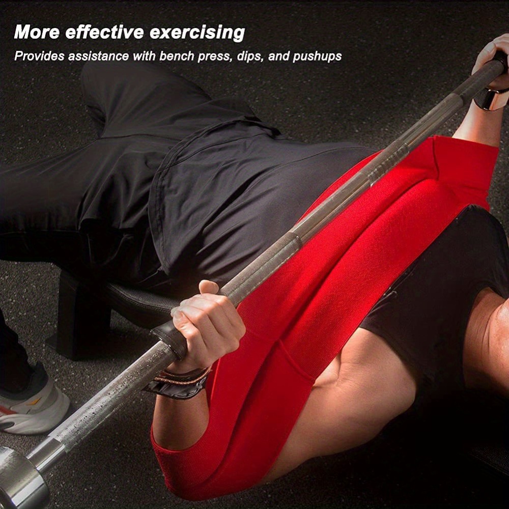 Bench Press Resistance Band Strength Training, Muscle Building, Push-ups, Gym Workout