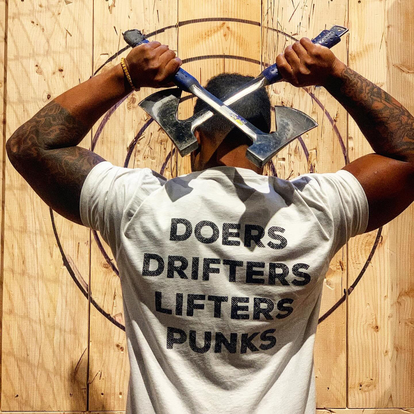 Doers Drifters Lifters Punks Printed Men's T-shirt
