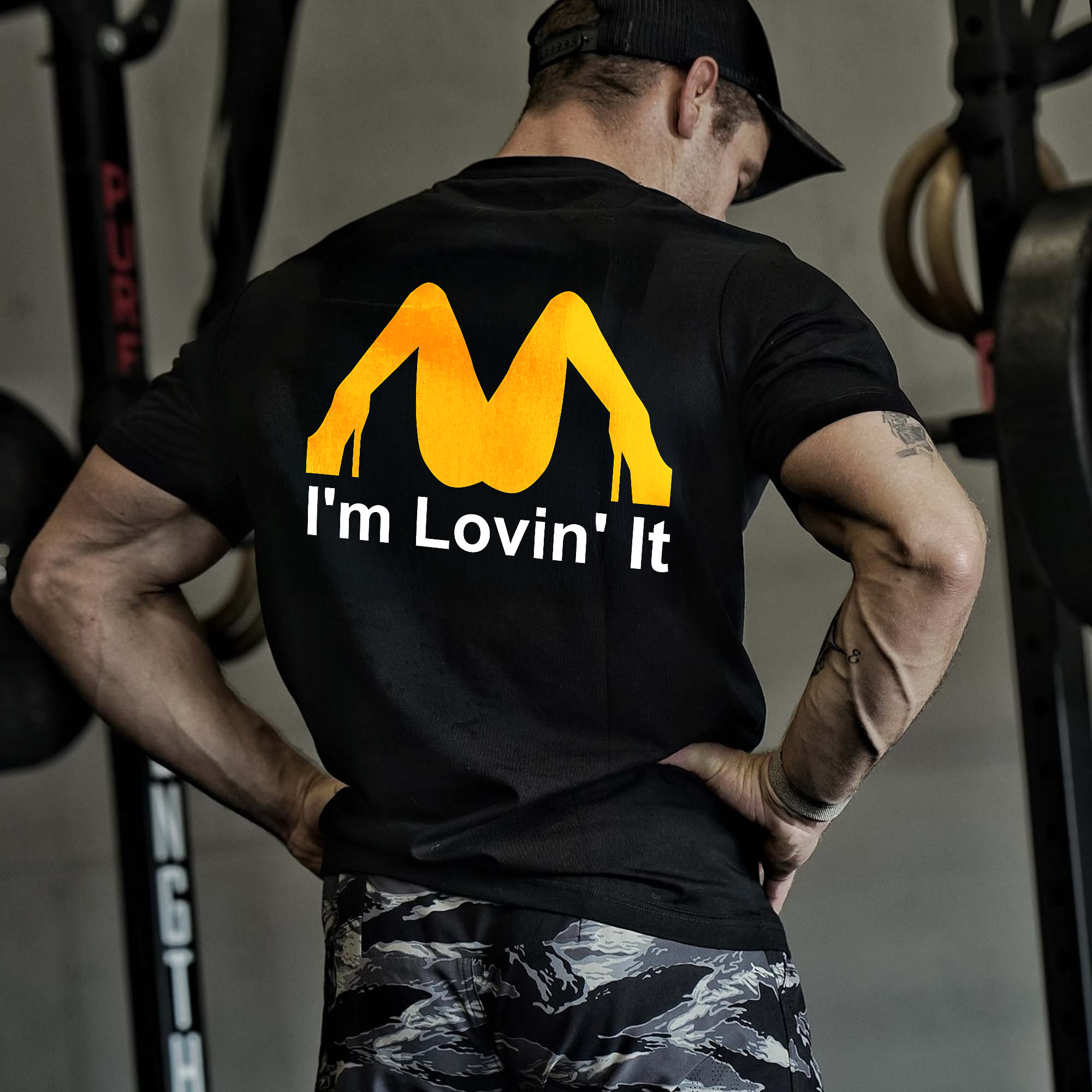 I'm Lovin' It Printed Men's T-shirt