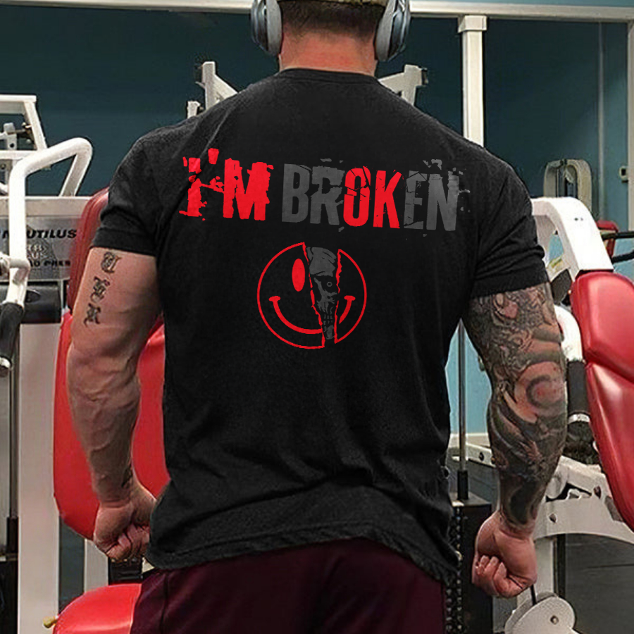 I’m Broken Printed Men's T-shirt