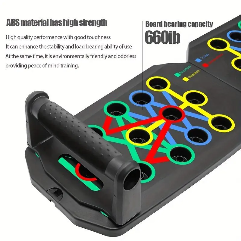 Foldable Push Up Board, Sports Equipment Fitness Accessories Push Up Stand for Home Workout, Push Up Equipment