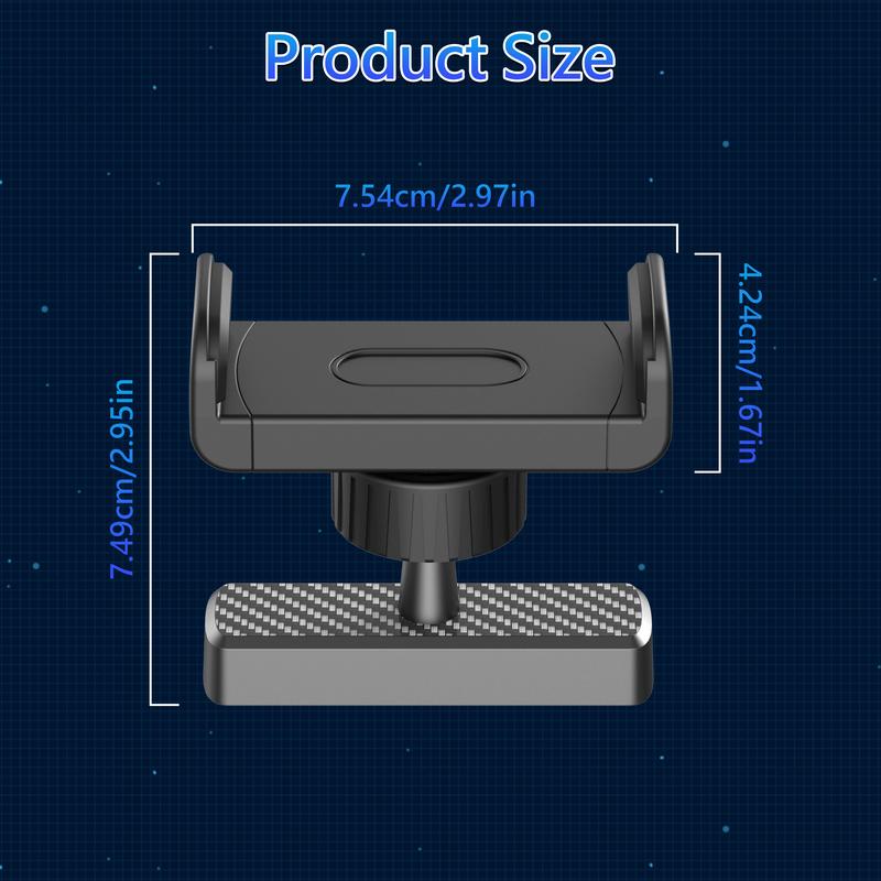 Magnetic Phone Holder for Gym - 360° Adjustable, Strong Portable Magnet Phone Mount for Workout Recording, Fitness Accessories Essentials,