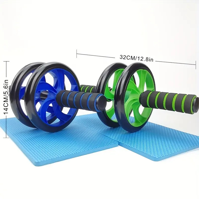 Ab Wheel For Beginners, A Quiet Home Workout For Abdominal Muscles.