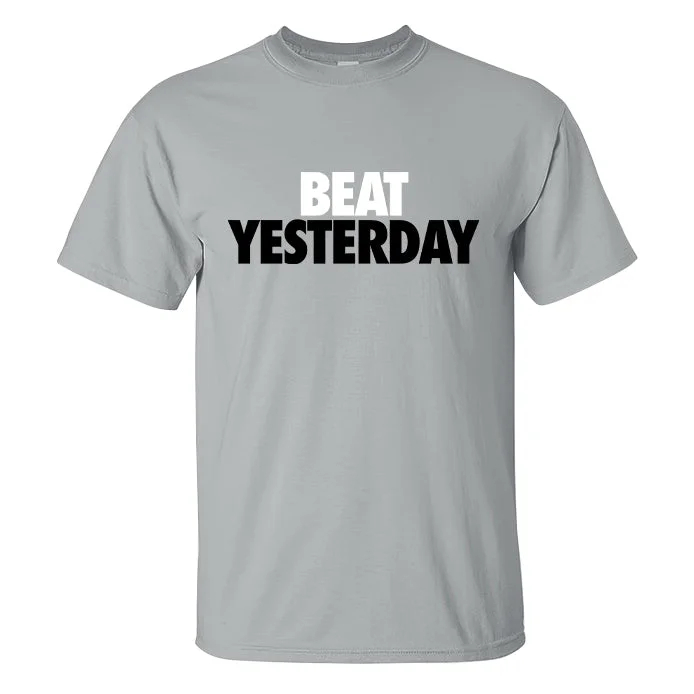 Beat Yesterday Printed Men's T-shirt