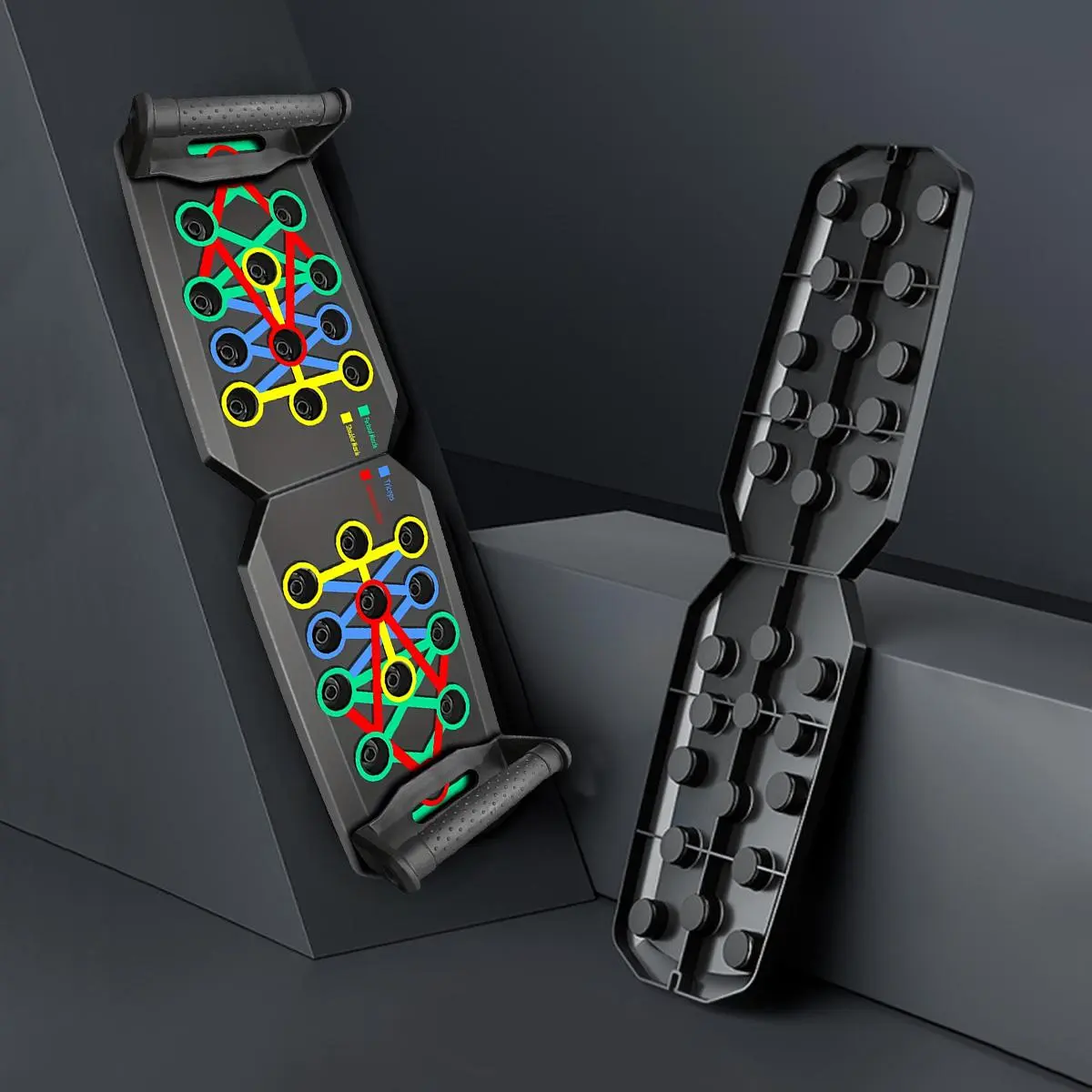 Foldable Push Up Board, Sports Equipment Fitness Accessories Push Up Stand for Home Workout, Push Up Equipment