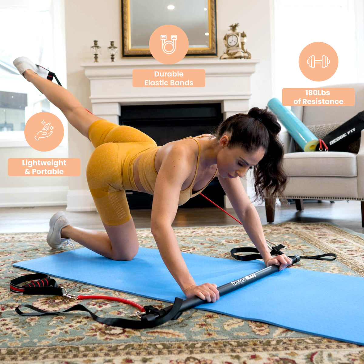 Peach Perfect  Portable Gym Machine