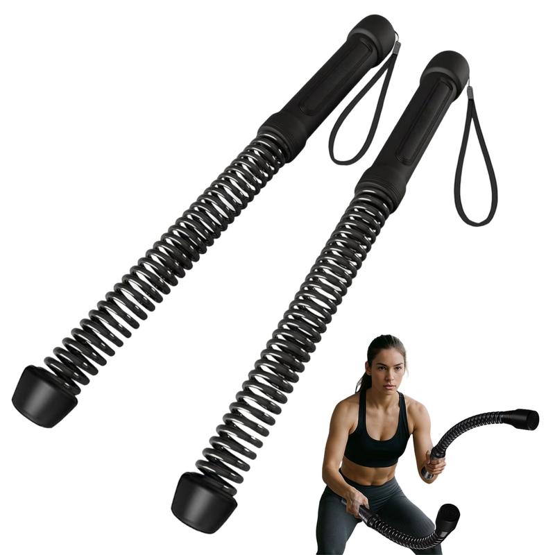 Ropeless Battle Ropes for Home Gym - Cordless Training Rope Fitness Equipment for Men & Women