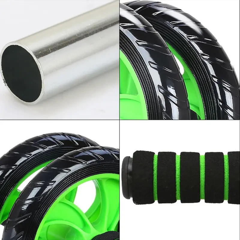 Ab Wheel For Beginners, A Quiet Home Workout For Abdominal Muscles.