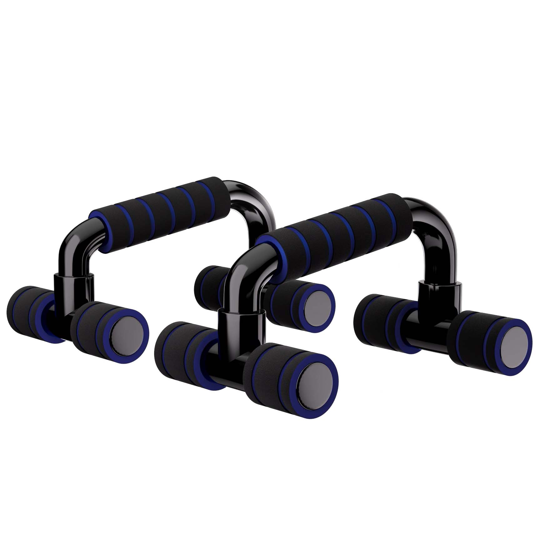 Push-Up Handles with Padded Foam Grip and Durable Non-Slip Frame