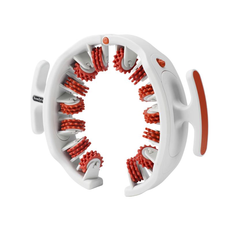 Soulyis Cellulite Manual Push-Pull Roller - Deep Tissue Pain Relief, Body Sculpting, Anti-Inflammation and Fast Recovery