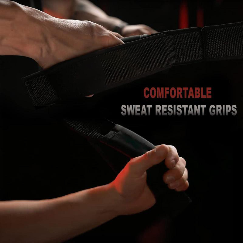 Tricep Rope Cable Attachments Rope for Gym, 1 Count Workout Rope Cable with 4 Anti-slip Handles, Exercise Gym Equipment for Home, Lifting Strap, Cal