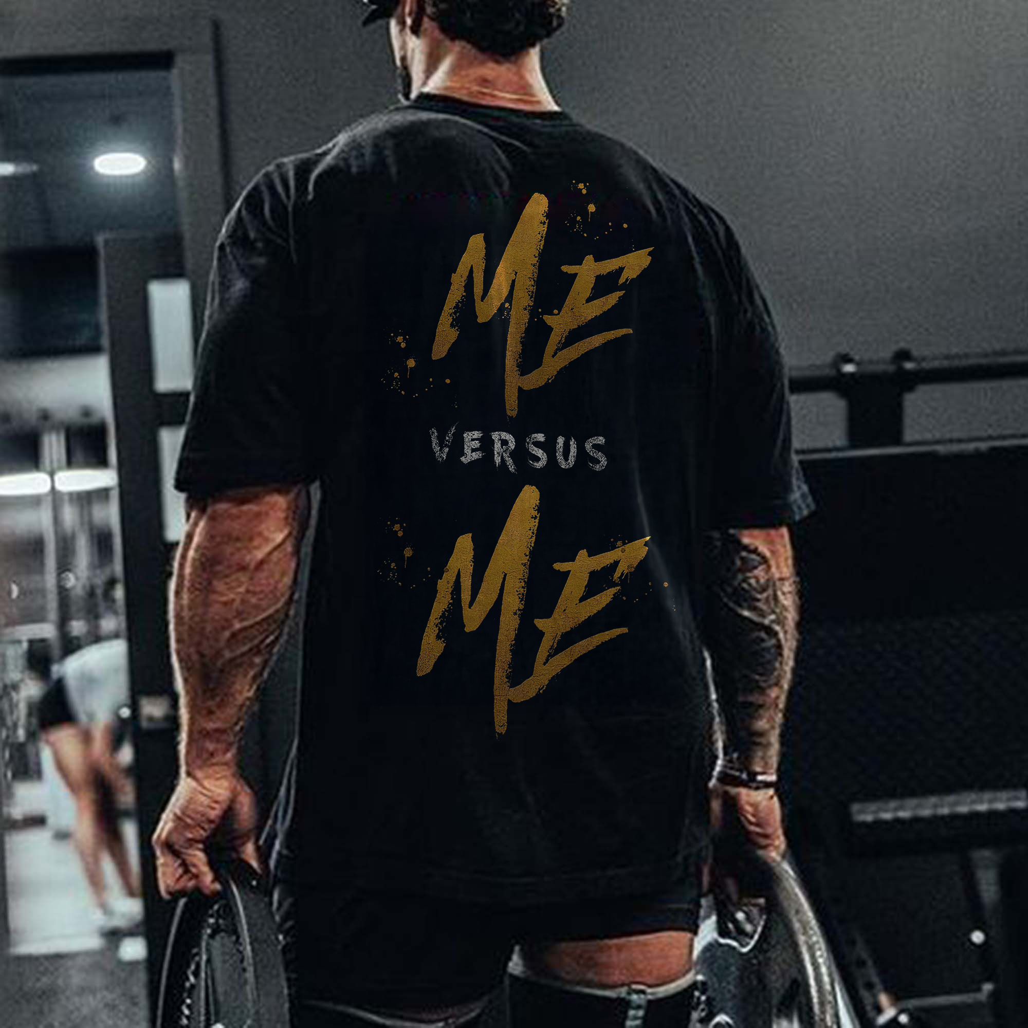Me Versus Me Printed Men's T-shirt