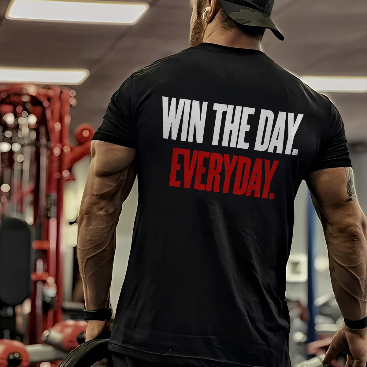 Win The Day. Everyday Printed Men's T-shirt