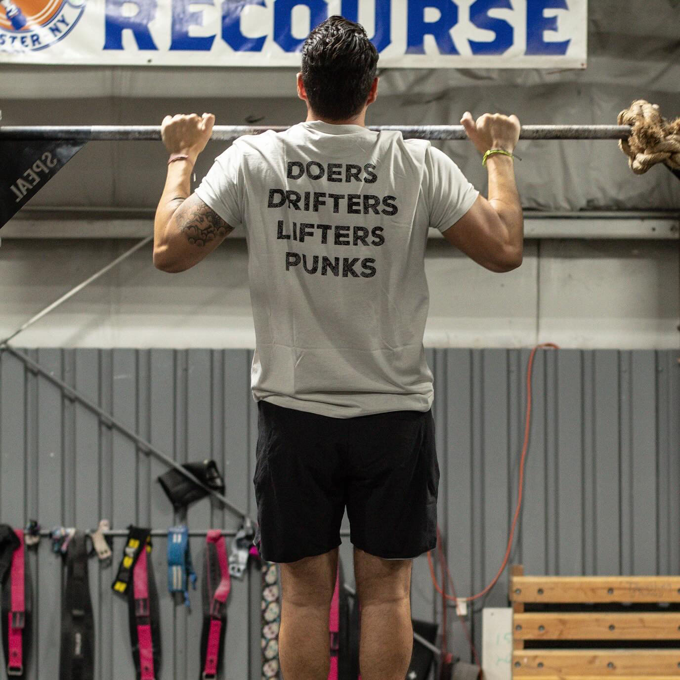 Doers Drifters Lifters Punks Printed Men's T-shirt