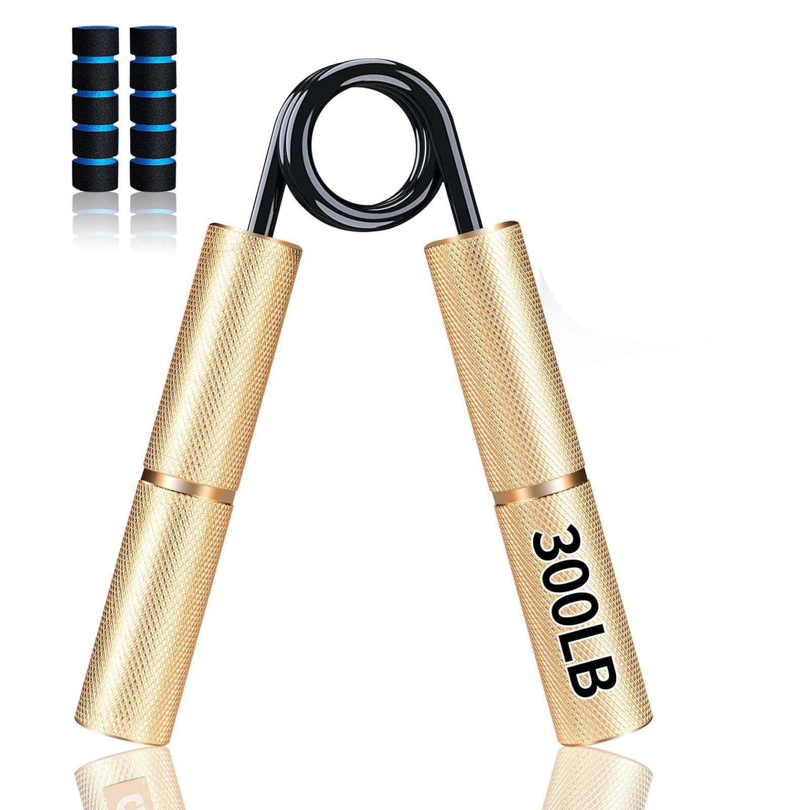 Grip Strength Trainer Set, 50-300LB(6 Pack), Wrist Forearm Strengthener, Metal No Slip, Hand Grip Gripper Strengthener for Strength Training and Exe