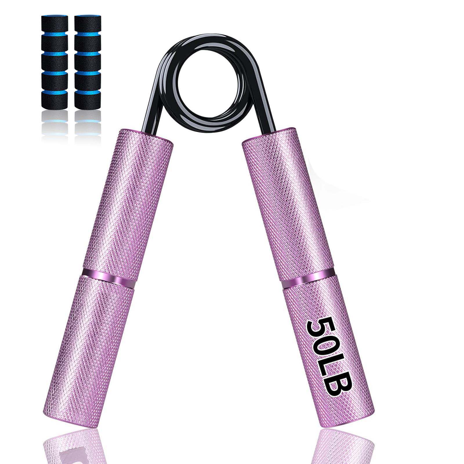 Grip Strength Trainer Set, 50-300LB(6 Pack), Wrist Forearm Strengthener, Metal No Slip, Hand Grip Gripper Strengthener for Strength Training and Exe