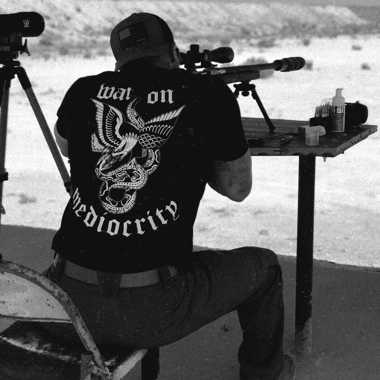 War On Mediocrity Printed Men's T-shirt