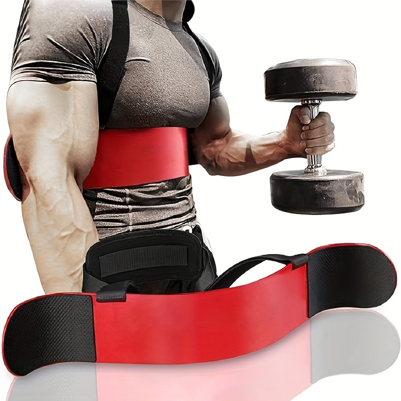 Fitness Arm Curl Machine, Bicep and Tricep Exercise Equipment, Upper Arm Bodybuilding, Bicep Isolator, Muscle Strength Training, Weightlifting, Heav