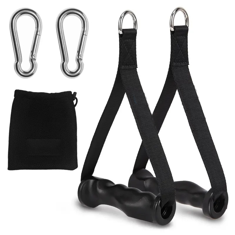 Pull-Up Bar Handle Set With Resistance Bands, Fitness Equipment Accessories, Handles