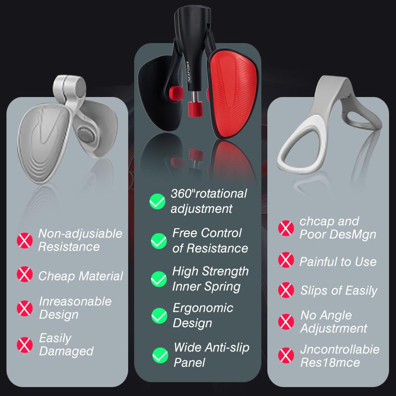 Kegel Exercise Equipment, Pelvic Floor Trainer, Leg Exercise Equipment, Home Fitness Equipment, Suitable for Men and Women, Gift for Him & H