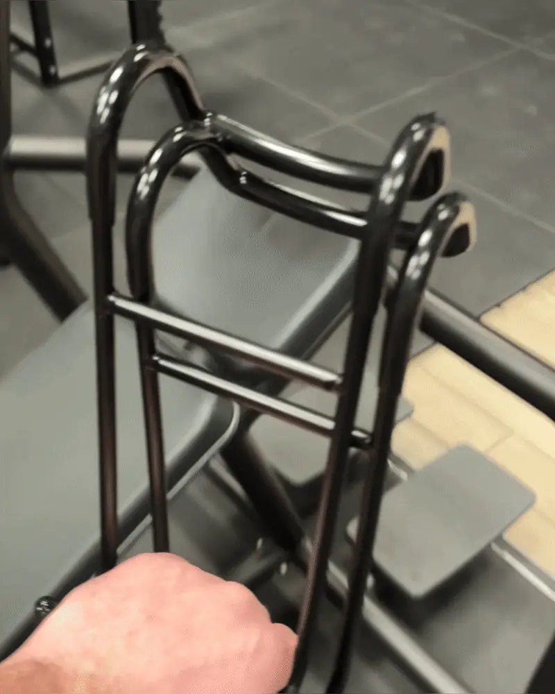 Dumbbell hooks, pack of 2 upgraded 250lb heavy-duty accessories for bench press, chest and shoulder workouts, safety hooks with straps for