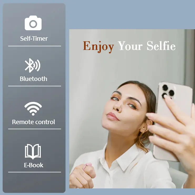 Xring Scrolling Ring Remote Control Scroller Page Turner,Bluetooth Selfie & Video Recording Remote,Music