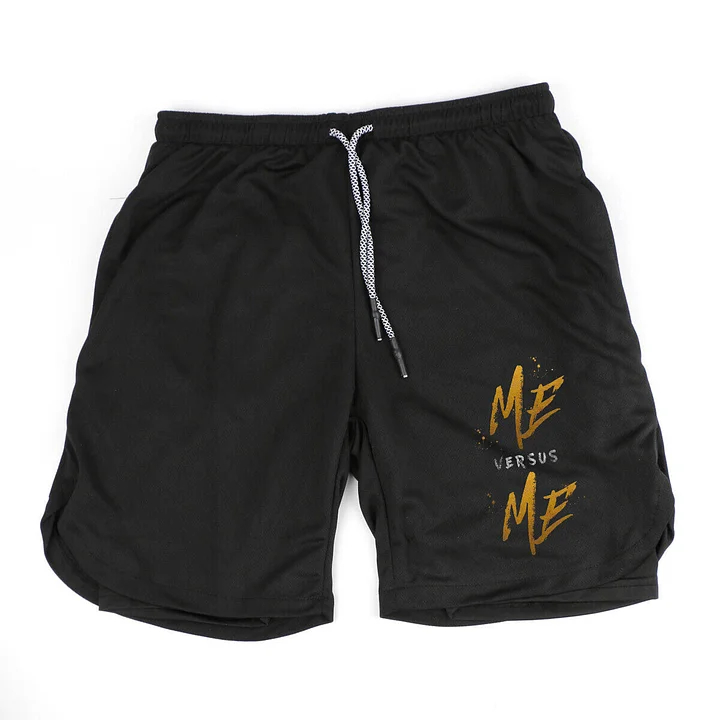 Me Versus Me Print Men's Performance Shorts