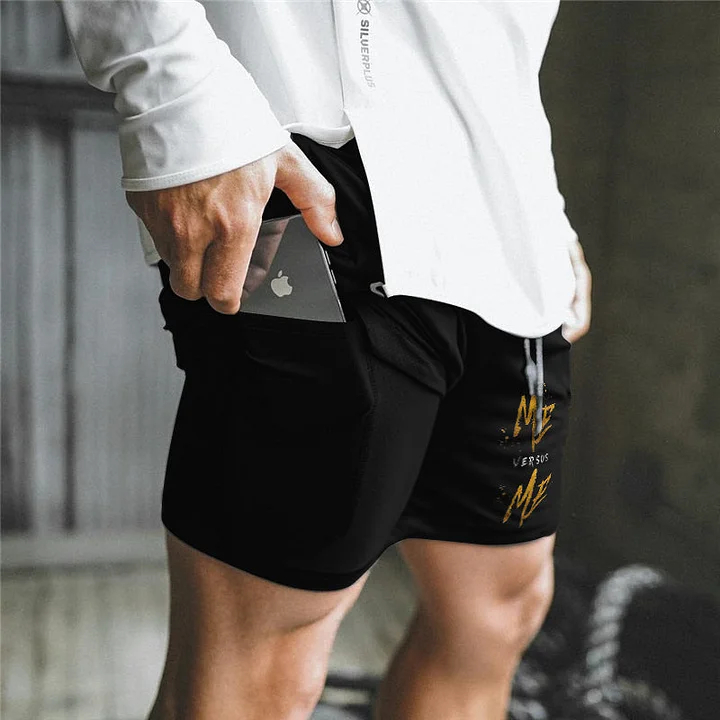 Me Versus Me Print Men's Performance Shorts