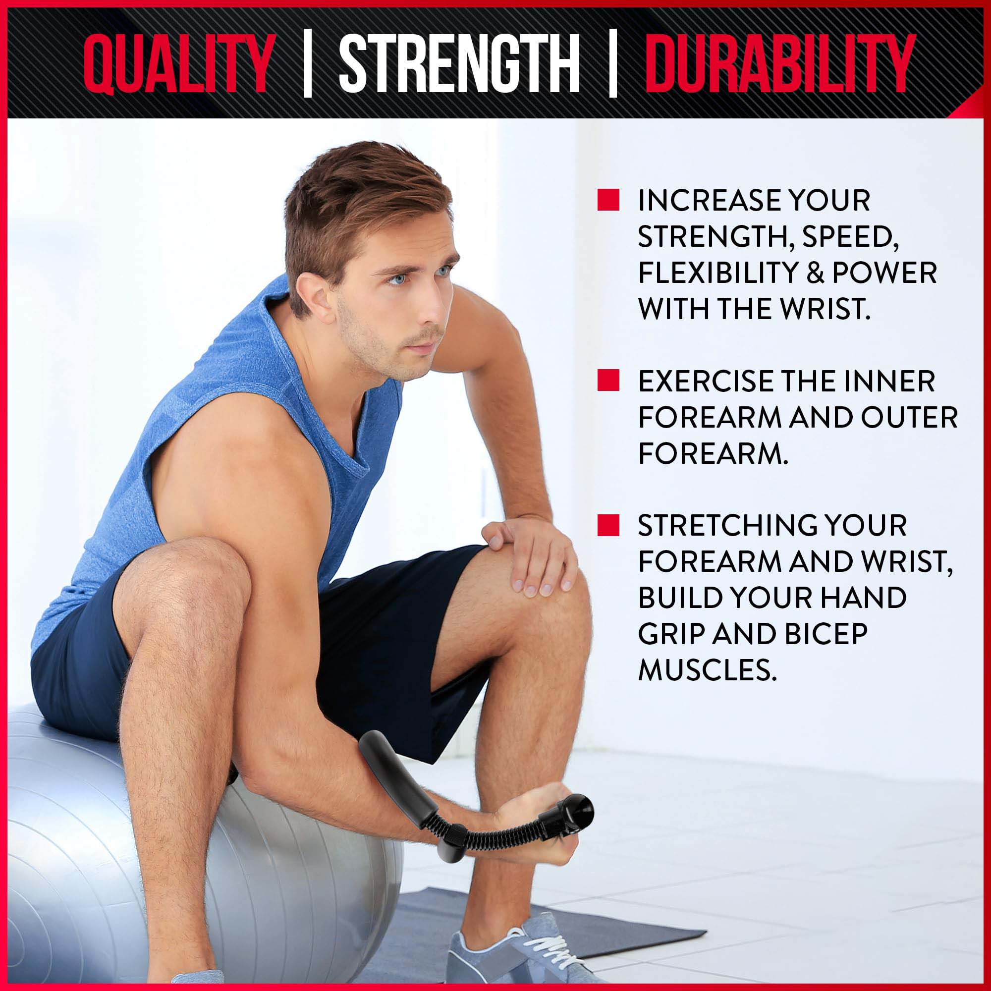 strength trainer adjustable strength trainer, improves your grip and forearm strength, wrist trainer designed for anyone looking to improve their st