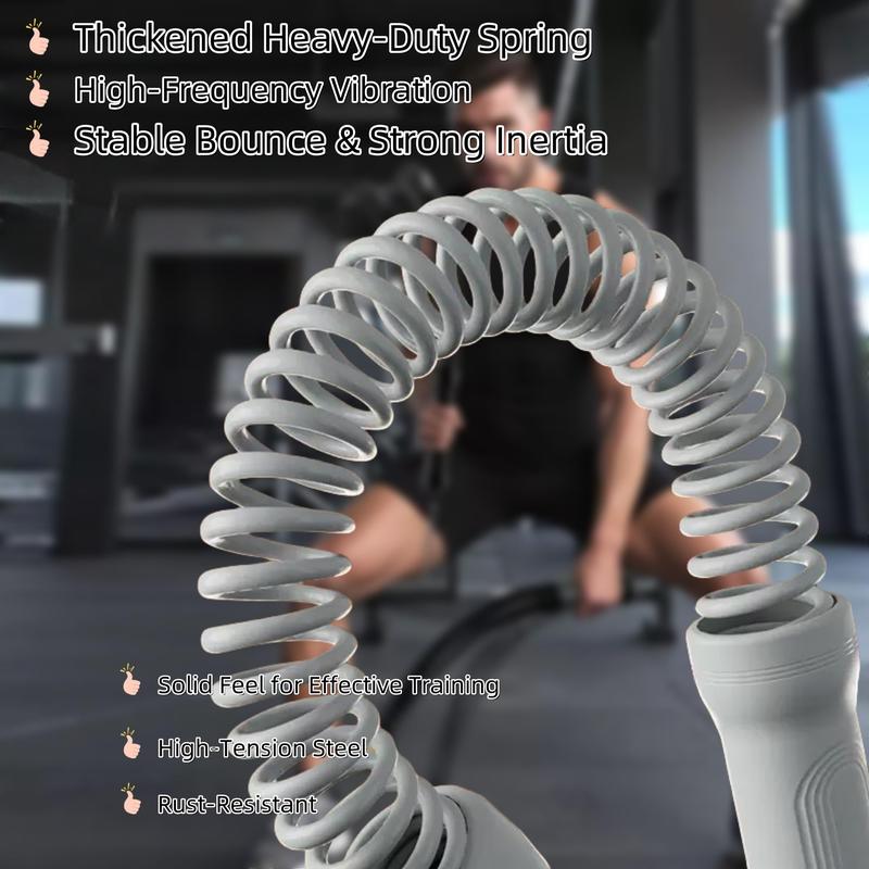 Ropeless Battle Ropes for Home Gym - Cordless Training Rope Fitness Equipment for Men & Women