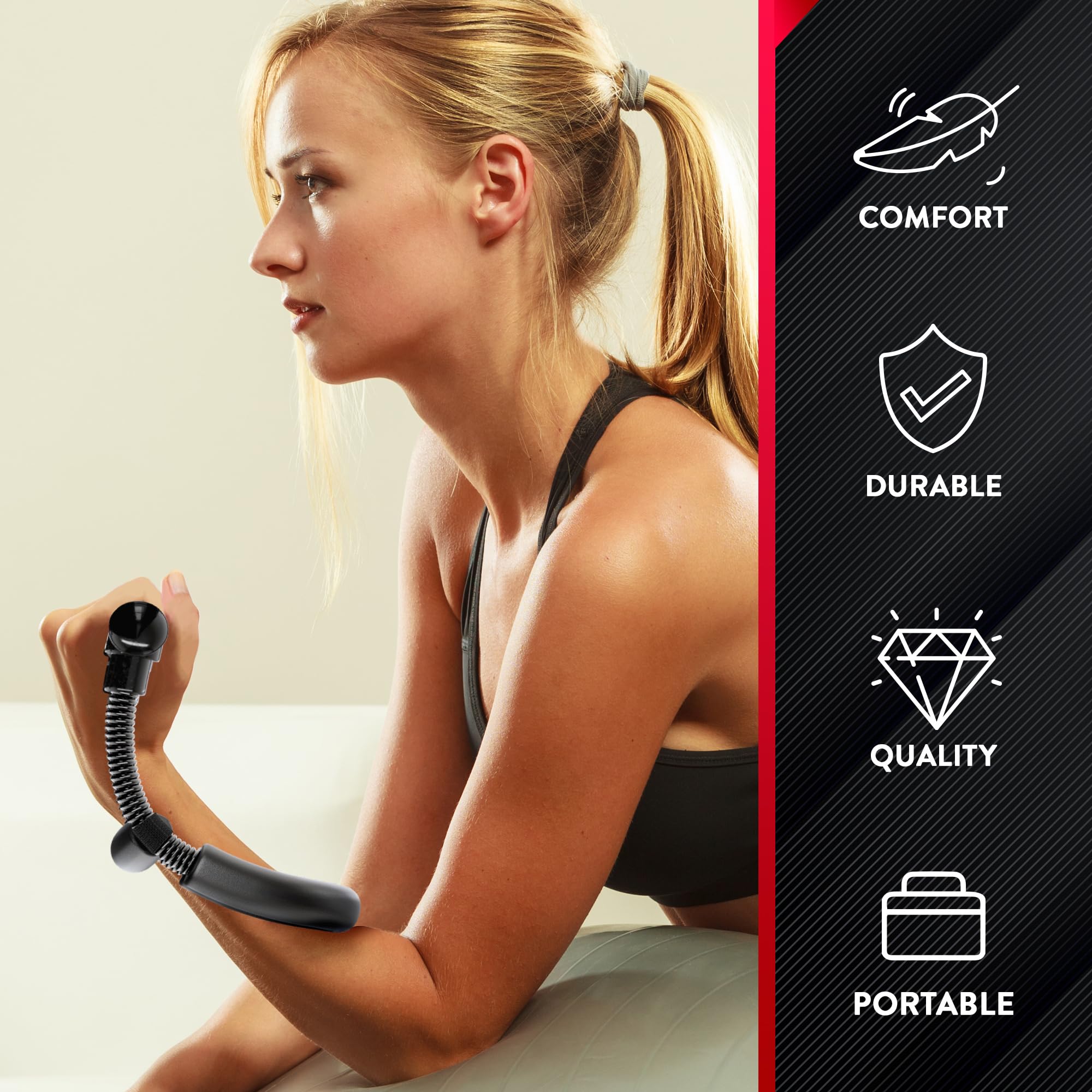 strength trainer adjustable strength trainer, improves your grip and forearm strength, wrist trainer designed for anyone looking to improve their st
