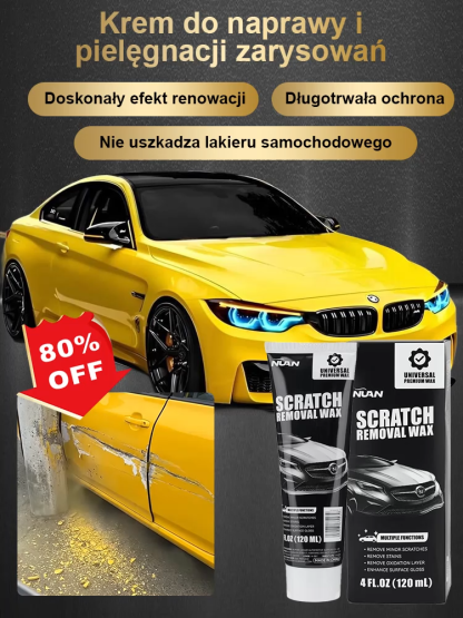 【Nie uszkadza lakieru】Głęboka regeneracja pastą do pielęgnacji zarysowań samochodowych.