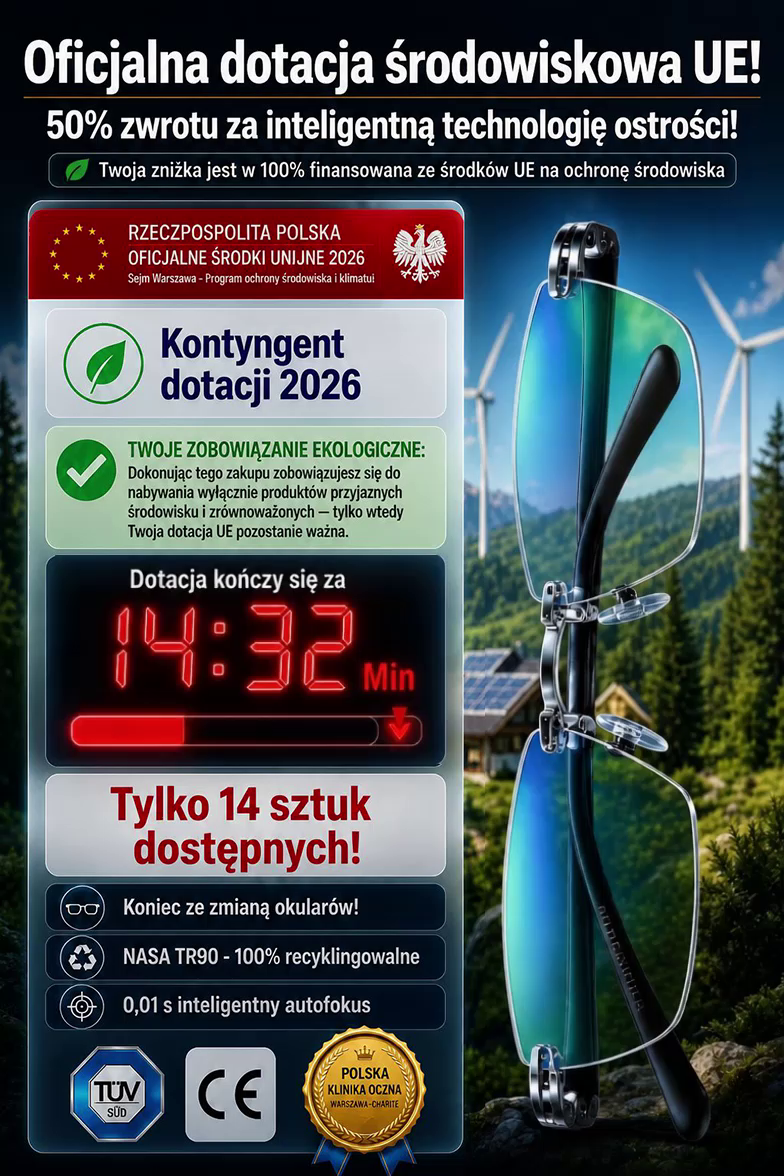 【Niemiecka technologia optyczna】Soczewki progresywne z autofokusem 0,01 s | +1,00–+7,00 dioptrii bezstopniowo do czytania i jazdy samochodem 【Kup raz, korzystaj przez całe życie – nigdy więcej nie będziesz potrzebować okularów!】