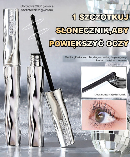 [Powiększ swoje oczy] Tusz do rzęs w małej, stalowej tubce, hit sprzedaży 2025!