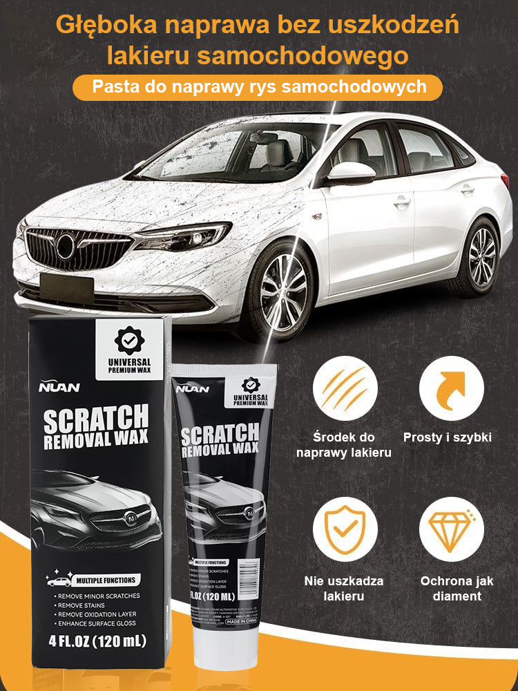 【Nie uszkadza lakieru】Głęboka regeneracja pastą do pielęgnacji zarysowań samochodowych.
