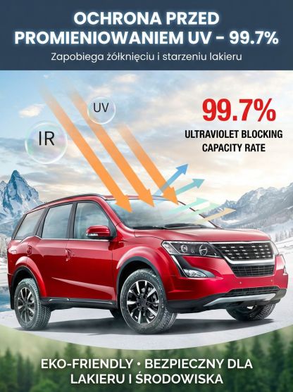 Szybki spray nanowarstwowy do polerowania i usuwania zanieczyszczeń🛡️ Jedno użycie, utrzymuje połysk i ochronę nowego samochodu przez sześć miesięcy