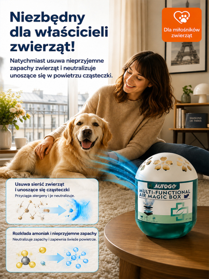 🔥 Inteligentny odkurzacz 2‑w‑1 z oczyszczaniem powietrza✨Lekki i cichy dla czystego powietrza w Twoim domu