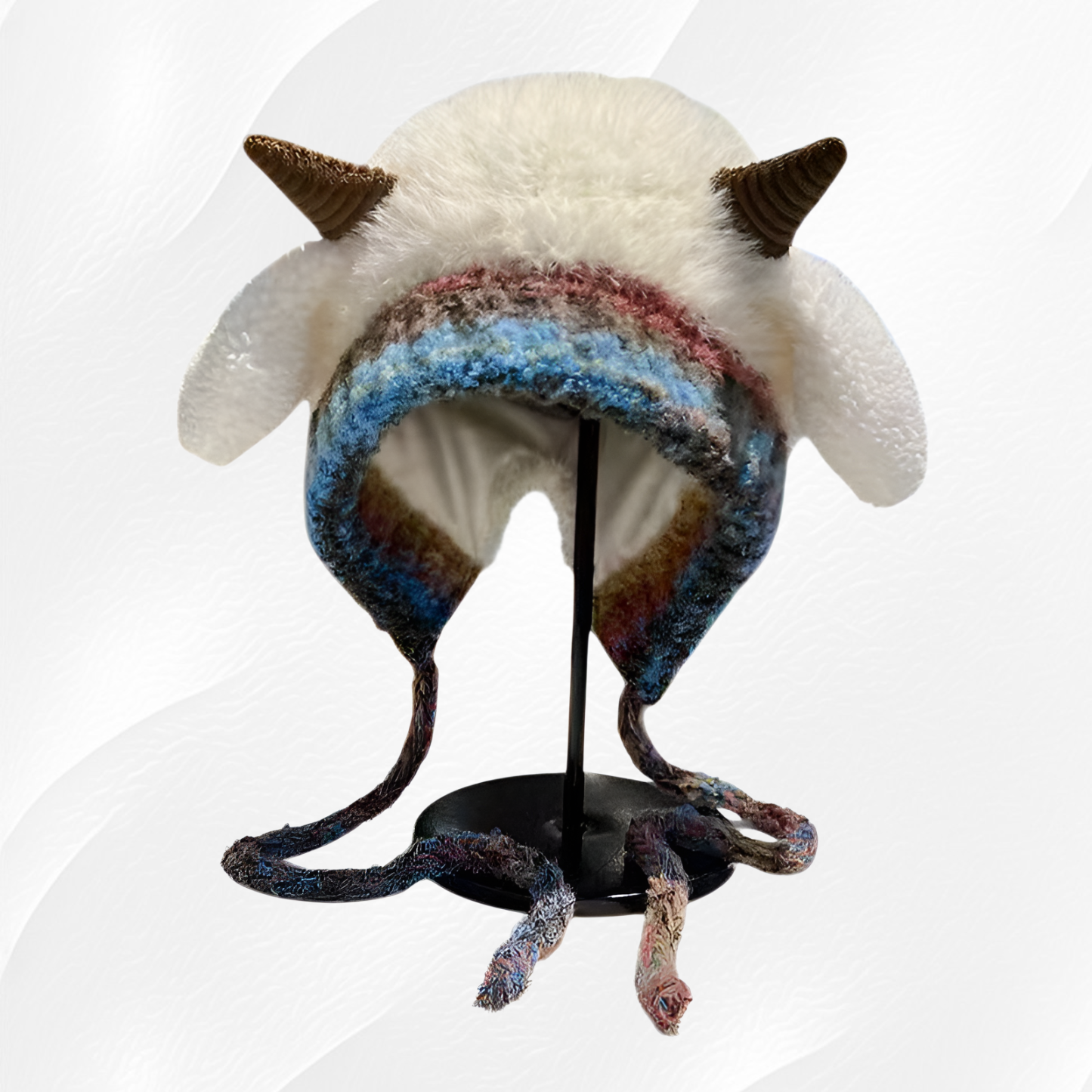 Zimowa ciepła pluszowa czapka